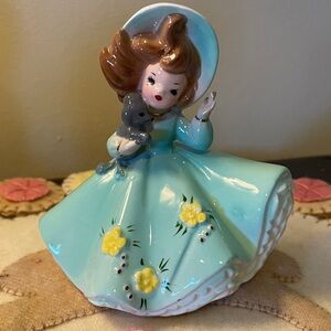 Vintage Josef Originals Doll of the Month March Figurine